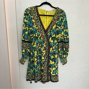 Alice and Olivia floral dress